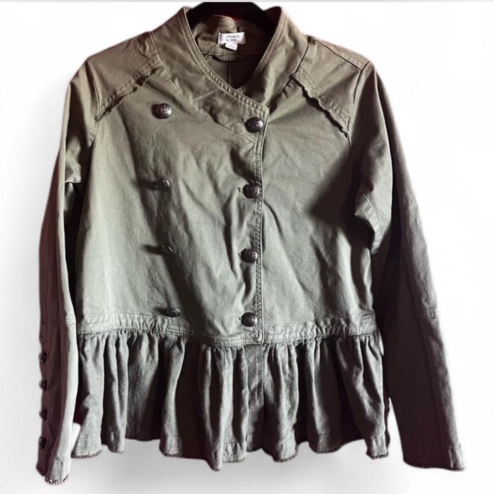 Crown & Ivy Olive Green Women's Jacket